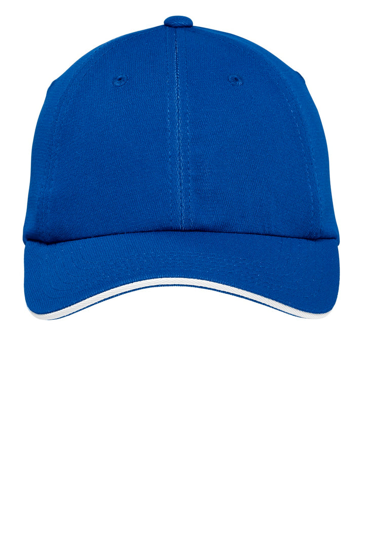 Port Authority Dry Zone Cap.  C838 — Royal/ White — front