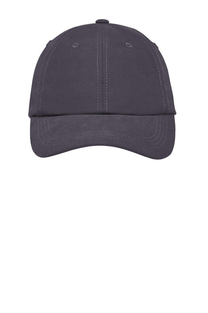 Port Authority Sueded Cap.  C850 — Bright Navy — front