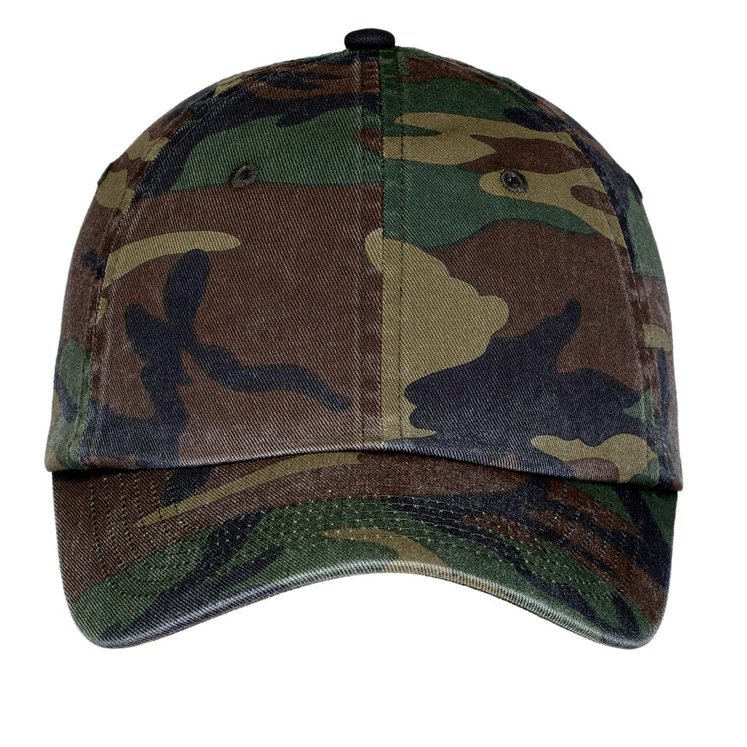 Port Authority Camouflage Cap.  C851 — Military Camo — front