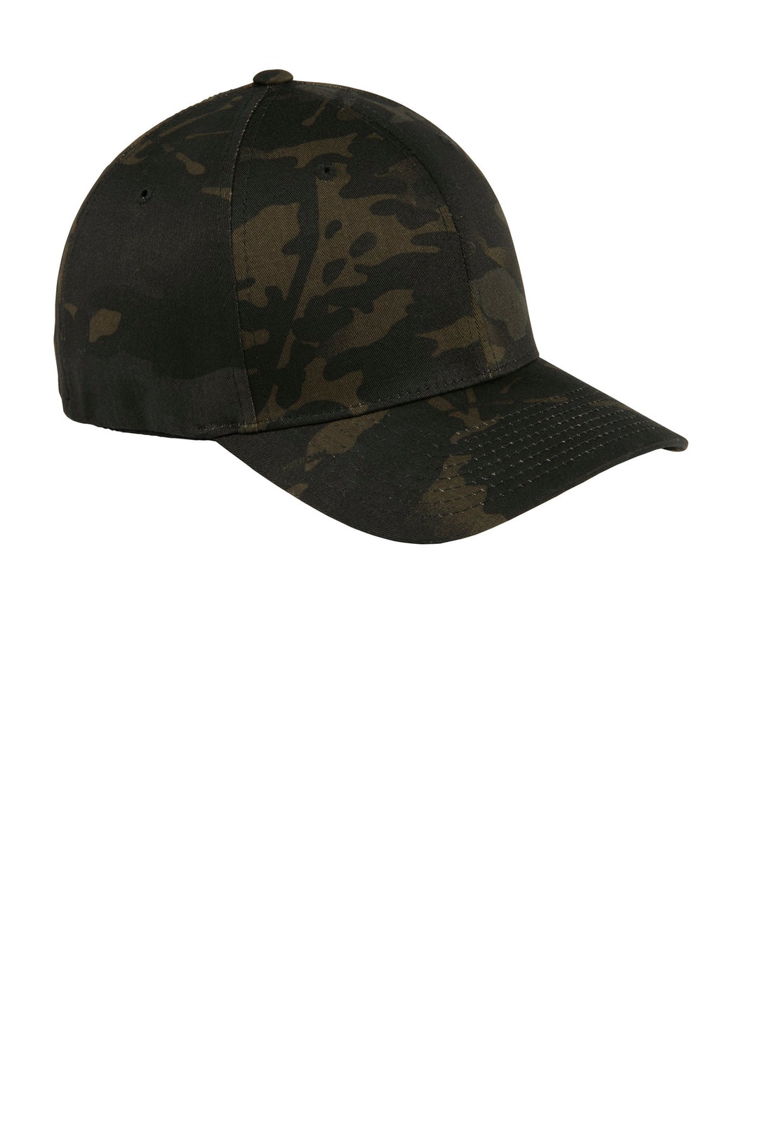 Port Authority Flexfit Cap.  C865 — Multicam Black — front