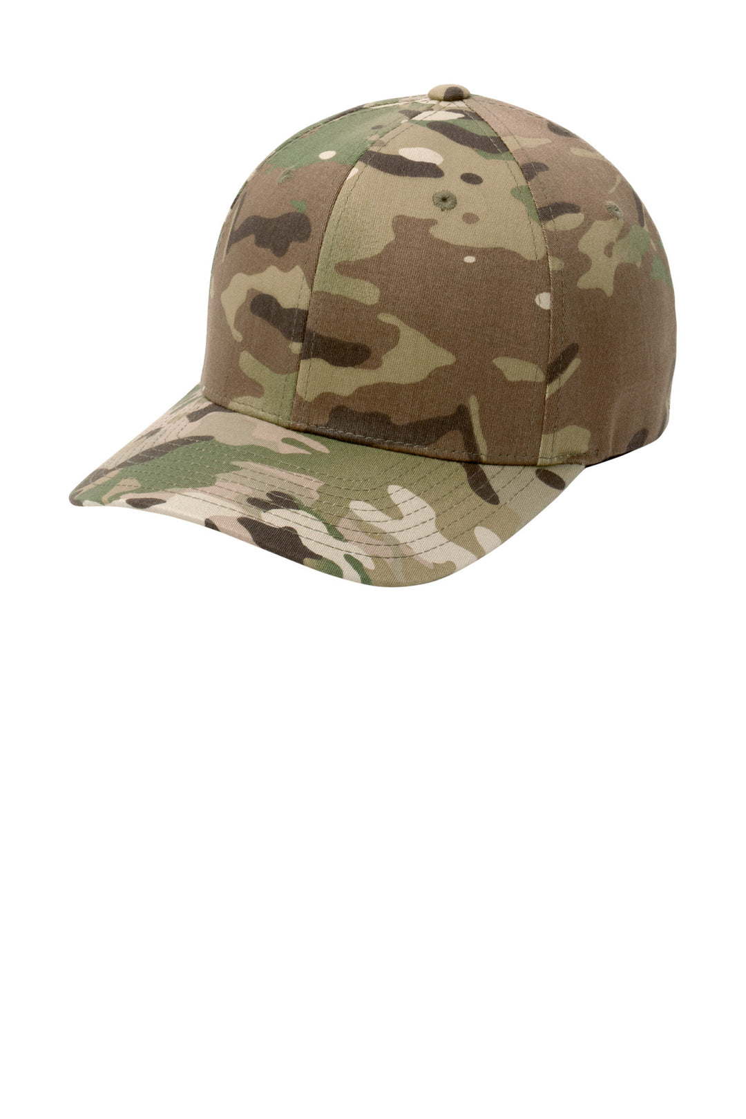 Port Authority Flexfit Cap.  C865 — Multicam — front