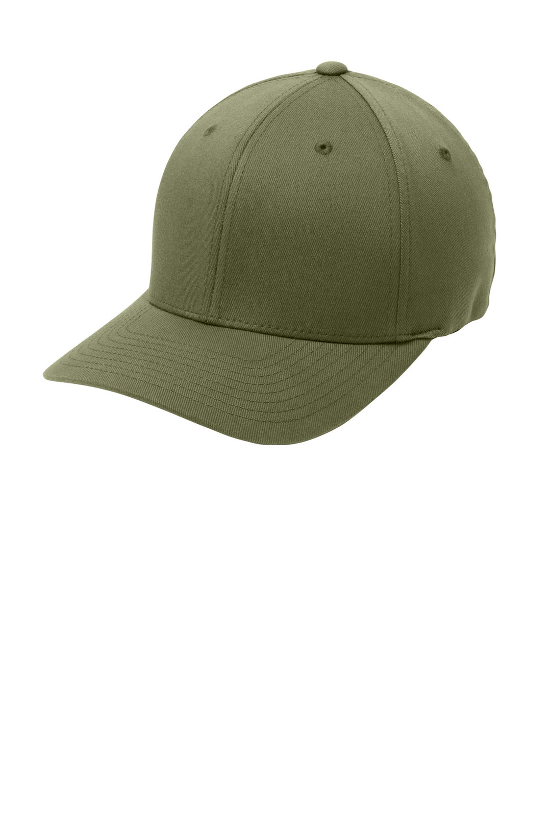Port Authority Flexfit Cap.  C865 — Olive Drab Green — front