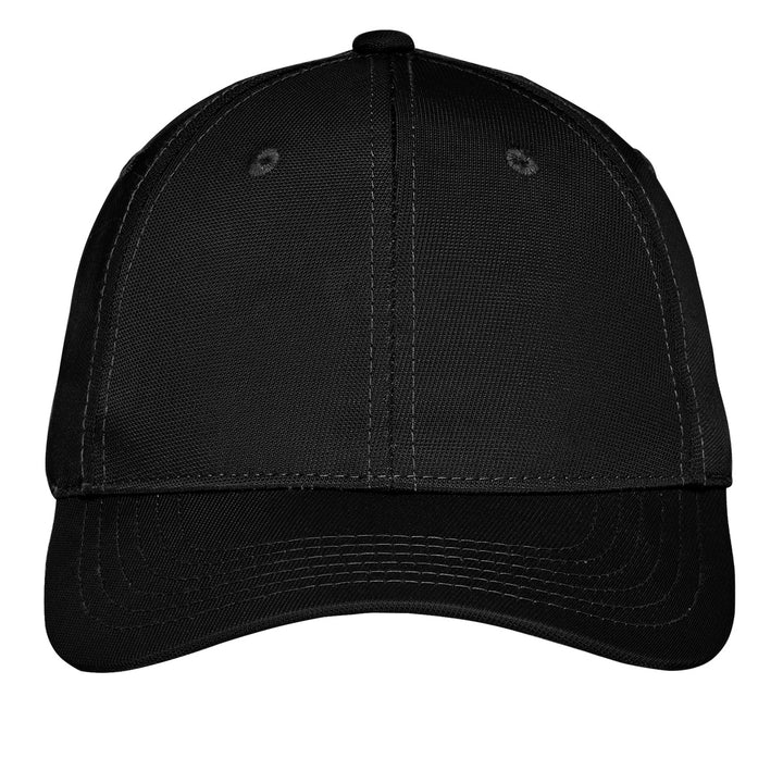 Port Authority Nylon Twill Performance Cap.  C868 — Black — front
