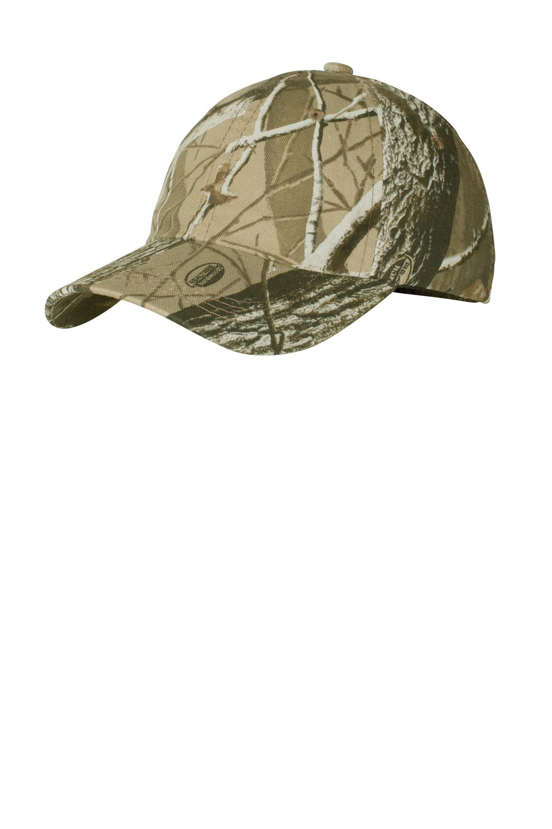 Port Authority Pro Camouflage Series Garment-Washed Cap.  C871 — Realtree Hardwoods — front