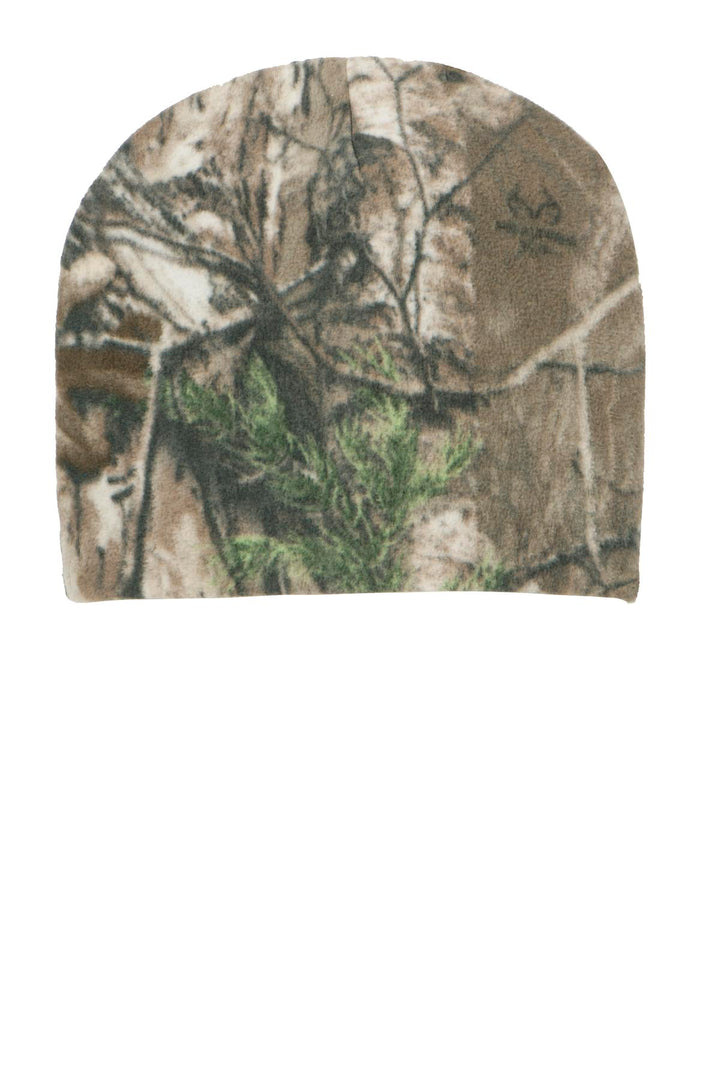Port Authority Camouflage Fleece Beanie. C901 — Realtree Xtra — front