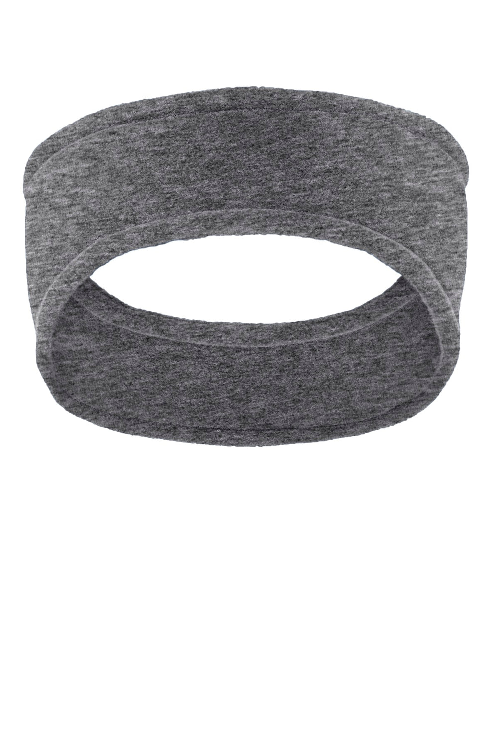 Port Authority R-Tek Stretch Fleece Headband.  C910 — Midnight Heather — front