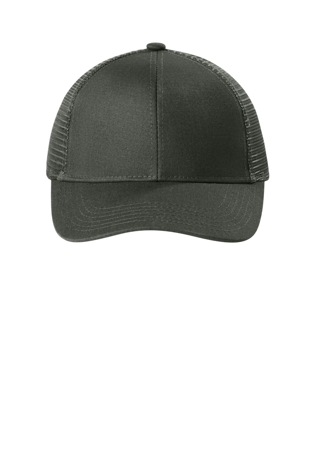 Port Authority Adjustable Mesh Back Cap. C911 — Carbon Grey — front