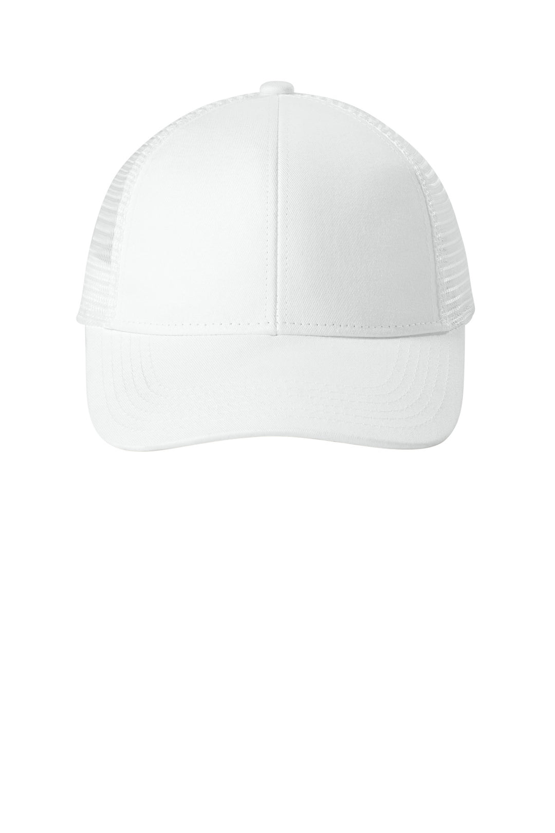 Port Authority Adjustable Mesh Back Cap. C911 — White — front