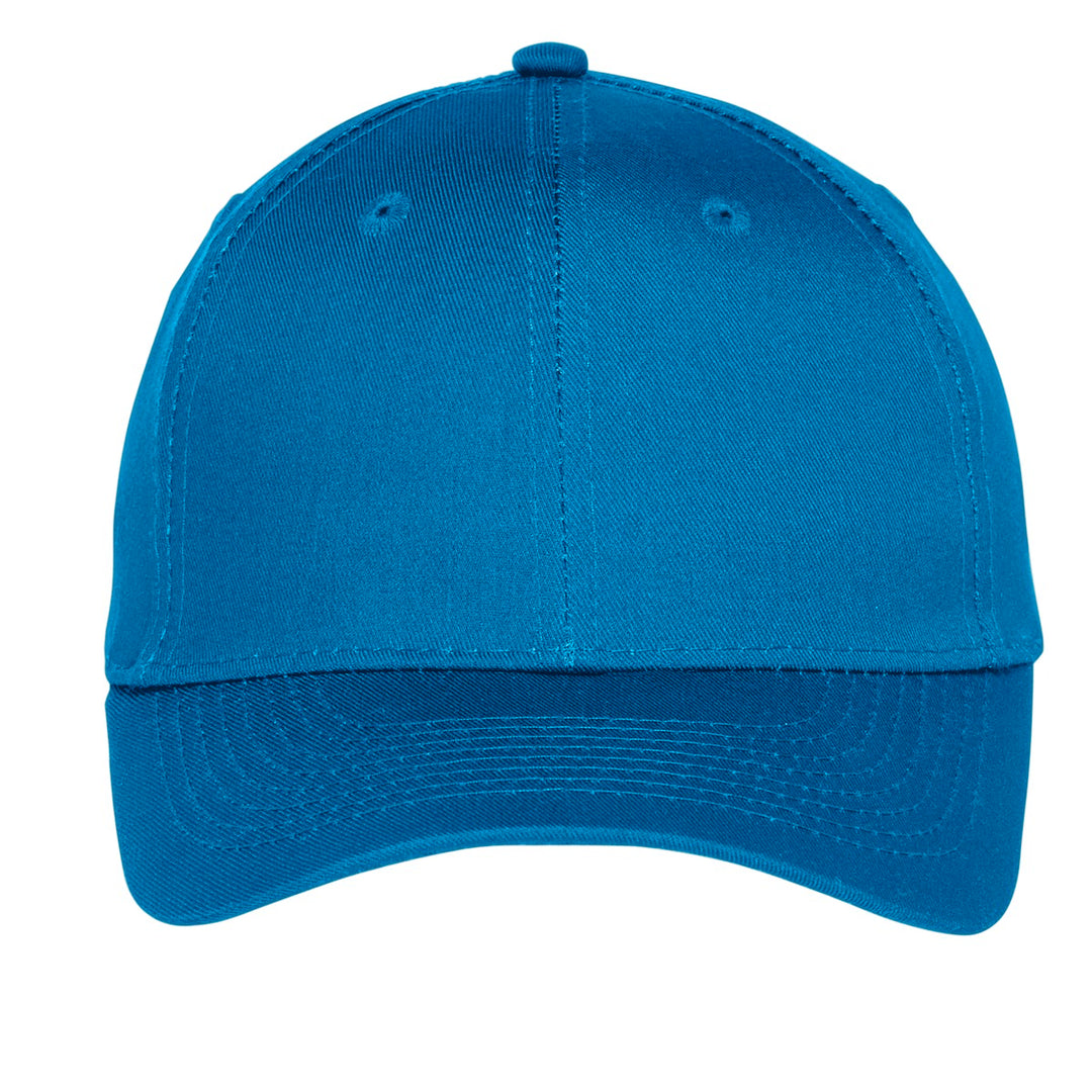 Port Authority Uniforming Twill Cap. C913 — Brilliant Blue — front