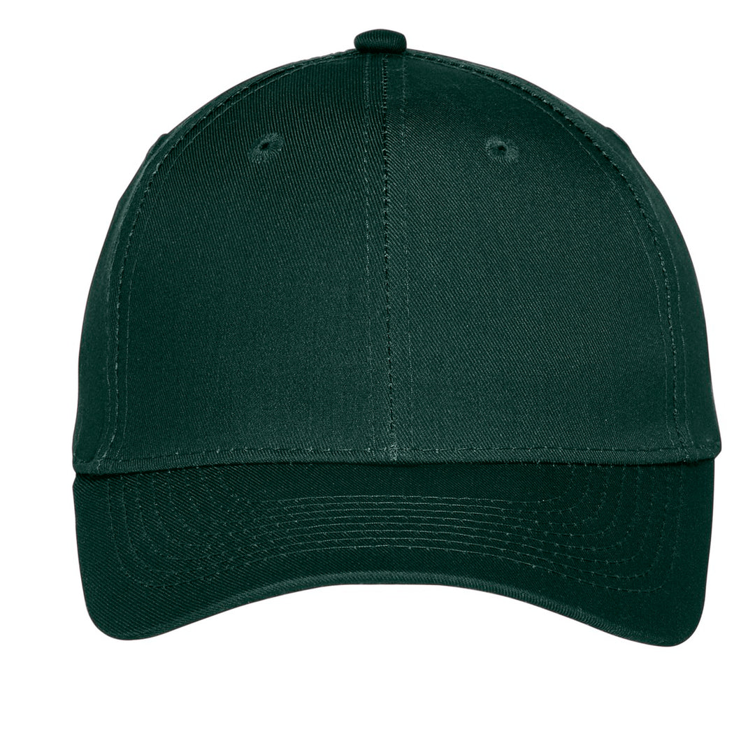 Port Authority Uniforming Twill Cap. C913 — Dark Green — front