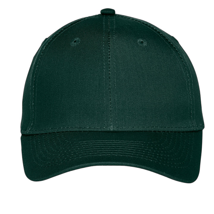 Port Authority Uniforming Twill Cap. C913 — Dark Green — front