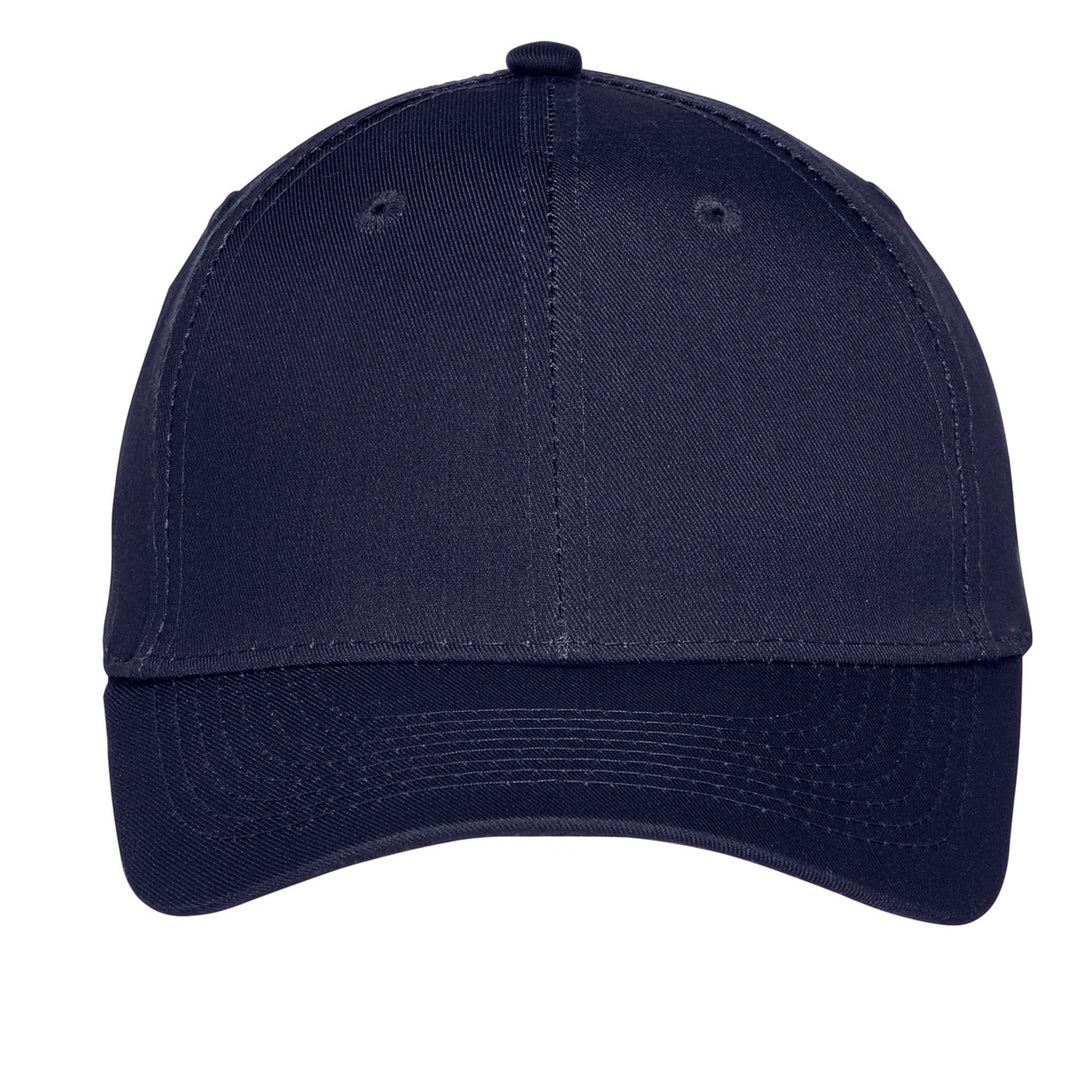 Port Authority Uniforming Twill Cap. C913 — Navy — front