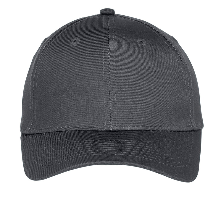 Port Authority Uniforming Twill Cap. C913 — Steel Grey — front