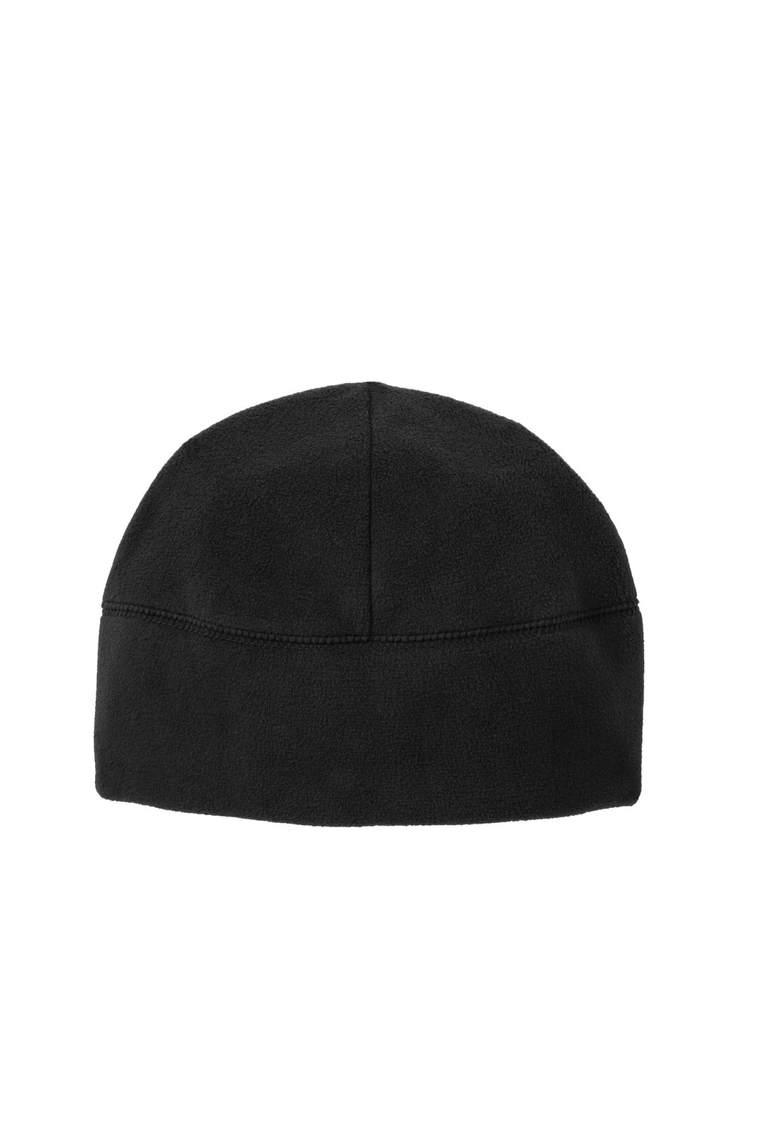 Port Authority Fleece Beanie. C918 — Black — front