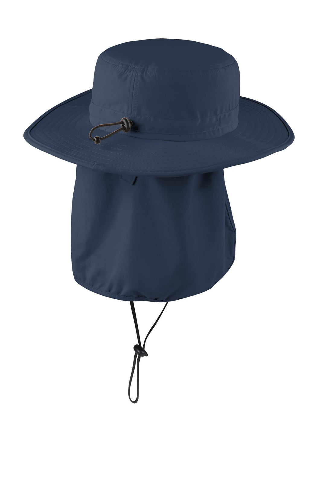 Port Authority Outdoor Wide-Brim Hat. C920 — Dress Blue Navy — front
