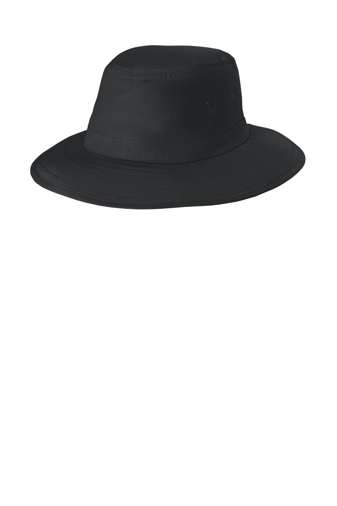 Port Authority Lifestyle Brim Hat. C921 — Black — front