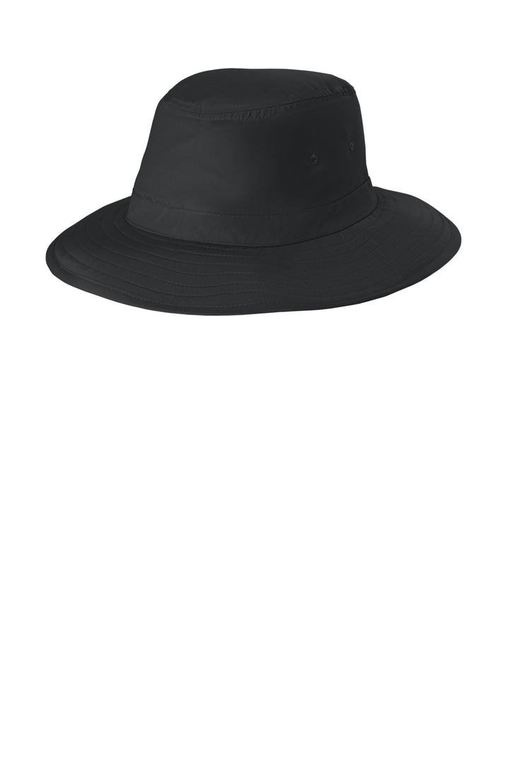 Port Authority Lifestyle Brim Hat. C921 — Black — front