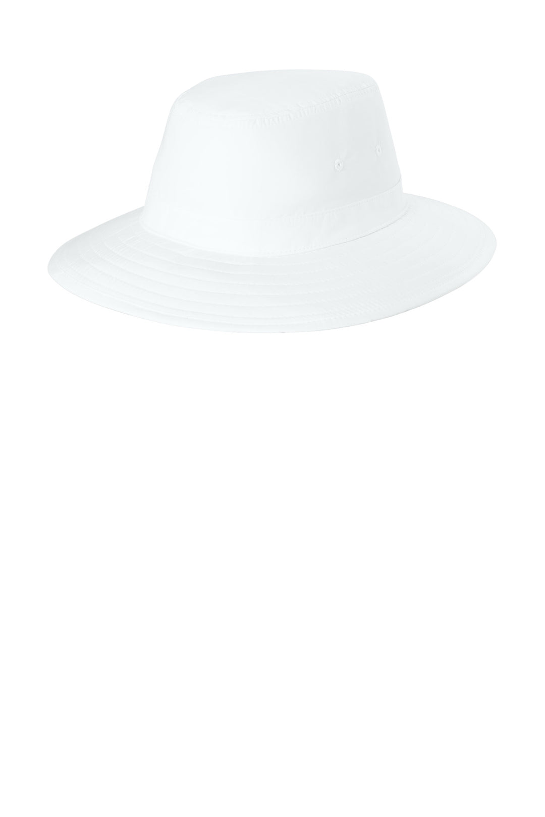 Port Authority Lifestyle Brim Hat. C921 — White — front