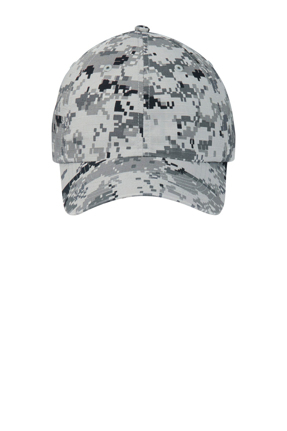 Port Authority Digital Ripstop Camouflage Cap. C925 — Grey Camo — front