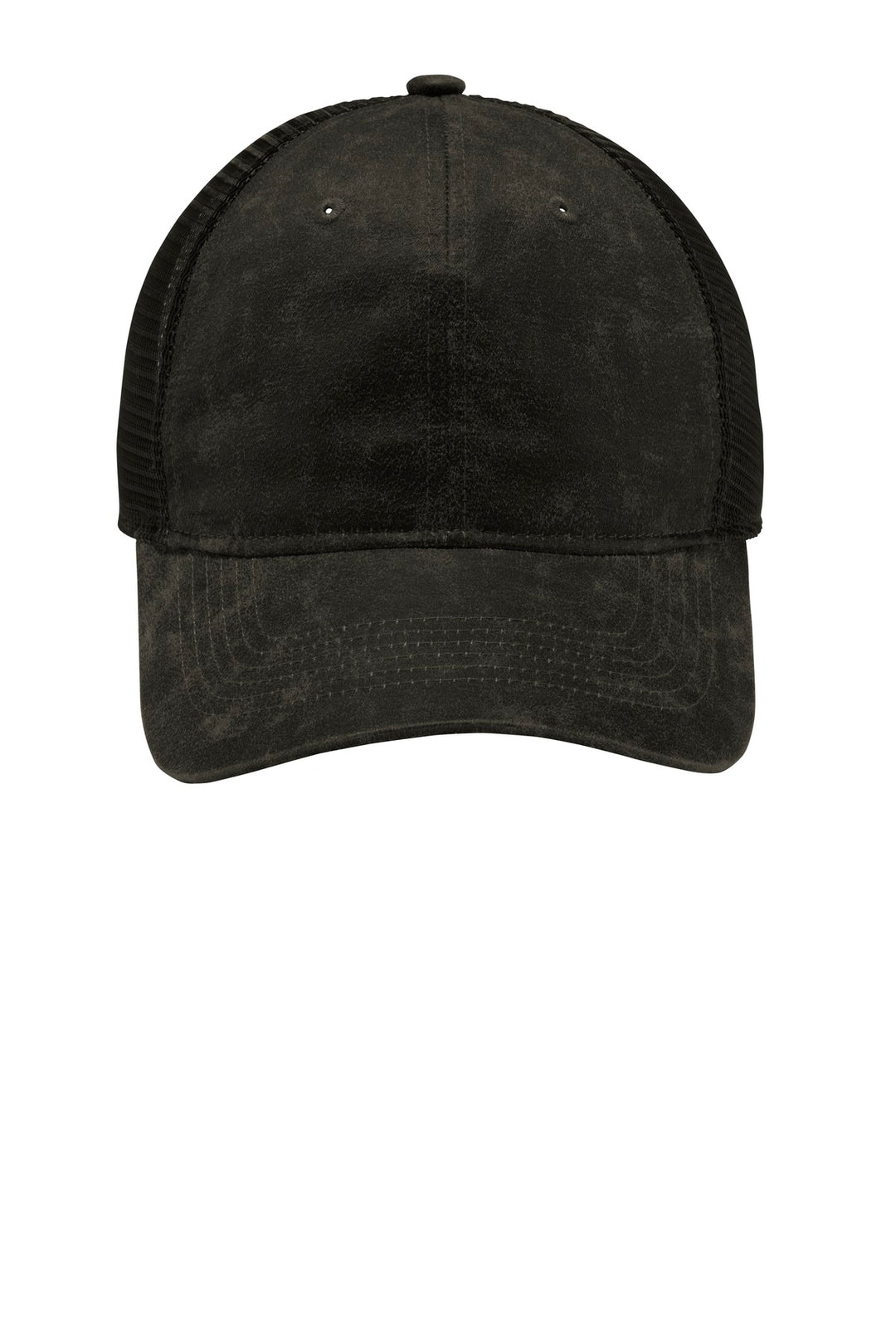 Port Authority  Pigment Print Mesh Back Cap. C927 — Olive — front