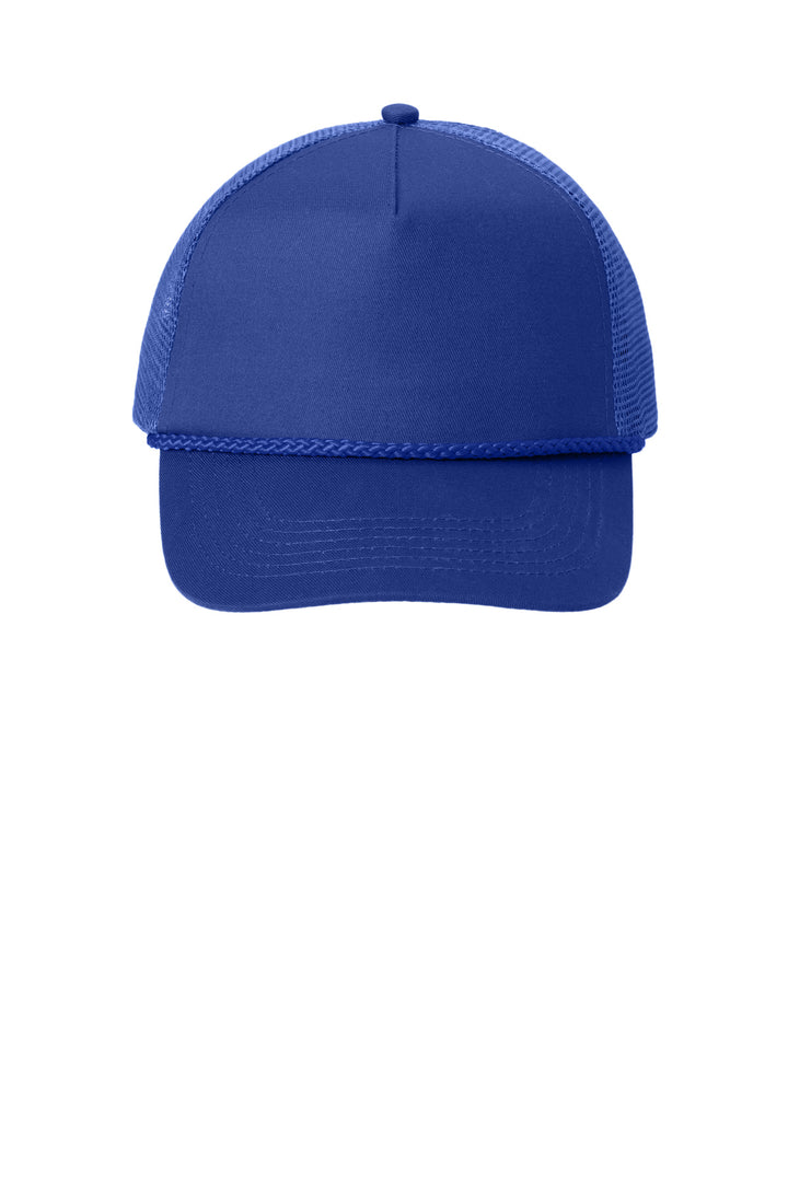 Port Authority 5-Panel Snapback Cap. C932 — Royal — front