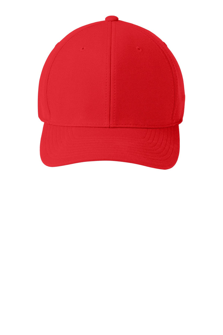 Port Authority Flexfit 110 &amp; Dry Mini Pique Cap. C934 — Red — front