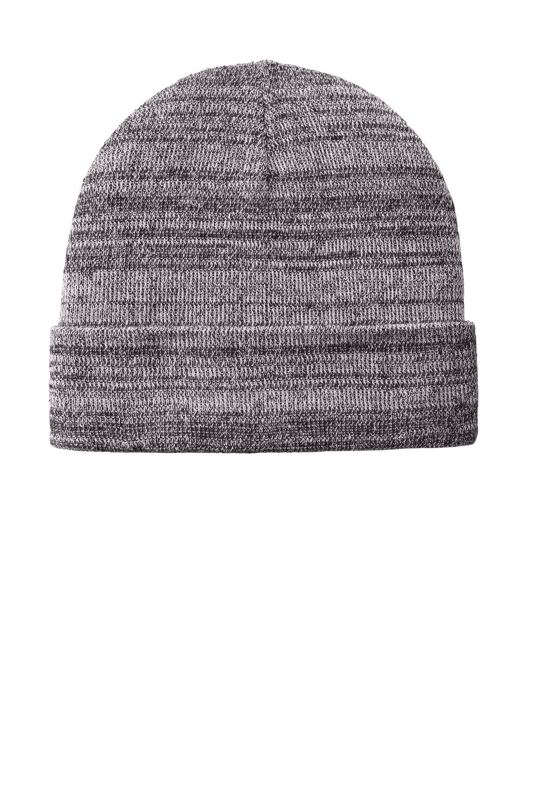 Port Authority  Knit Cuff Beanie C939 — Grey Heather — front