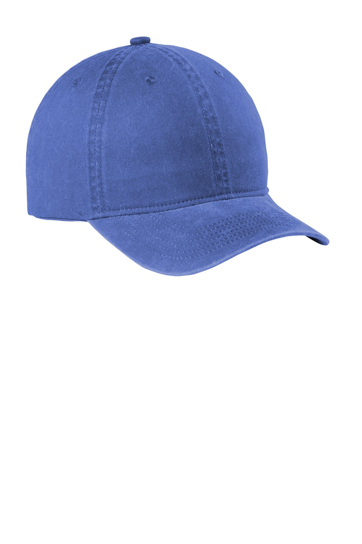 Port Authority  Beach Wash  Cap. C942 — Blue Moon — front