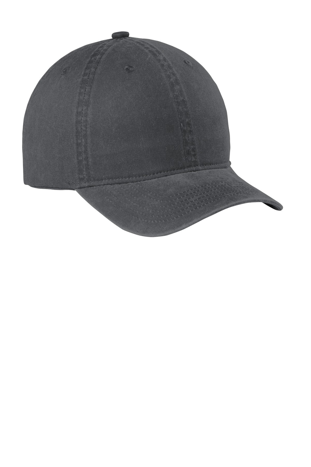 Port Authority  Beach Wash  Cap. C942 — Coal — front