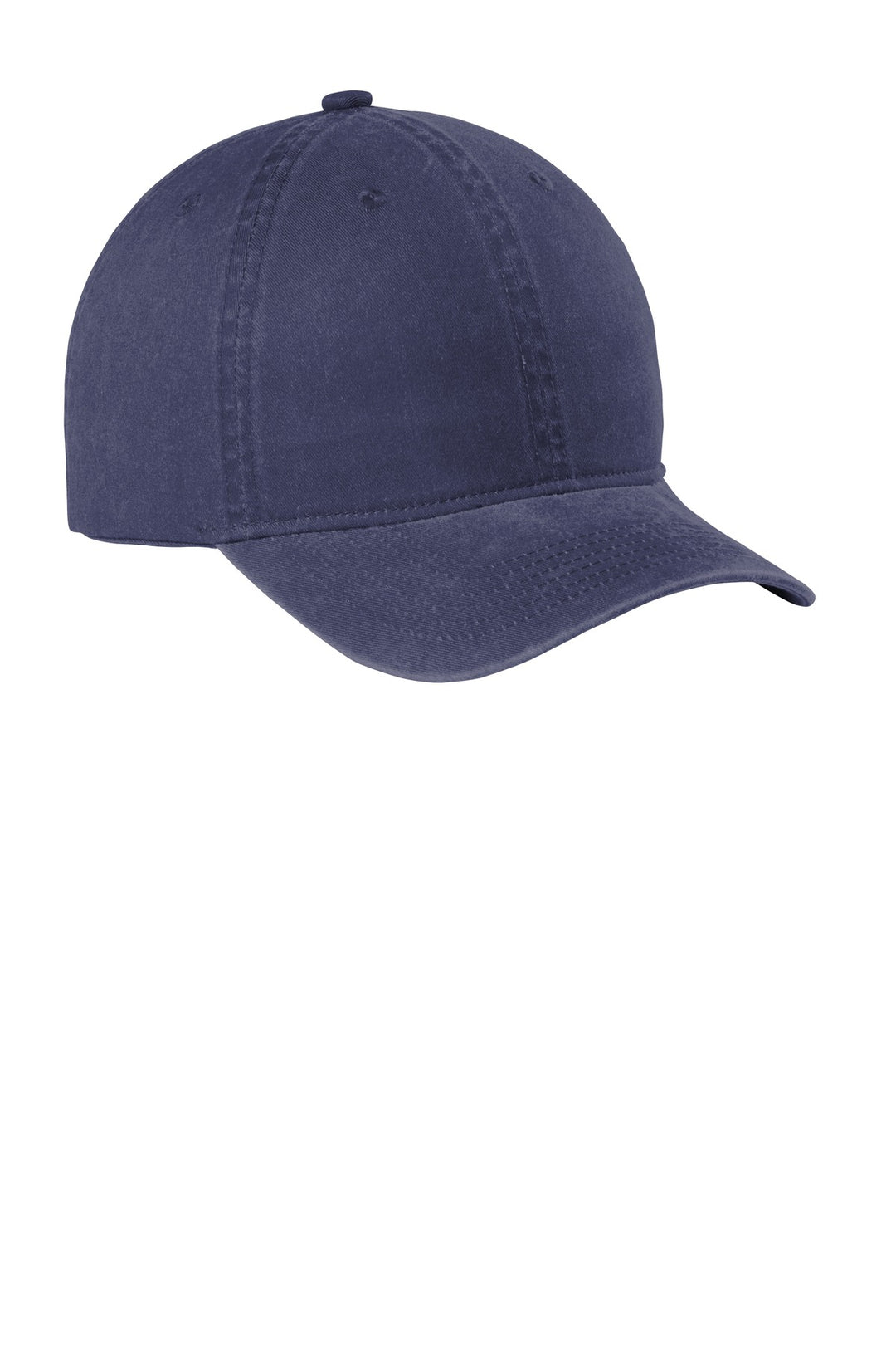 Port Authority  Beach Wash  Cap. C942 — Denim Blue — front
