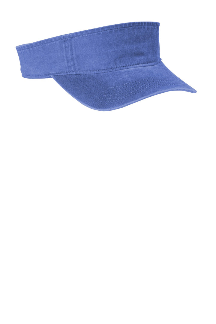 Port Authority  Beach Wash  Visor. C944 — Blue Moon — front