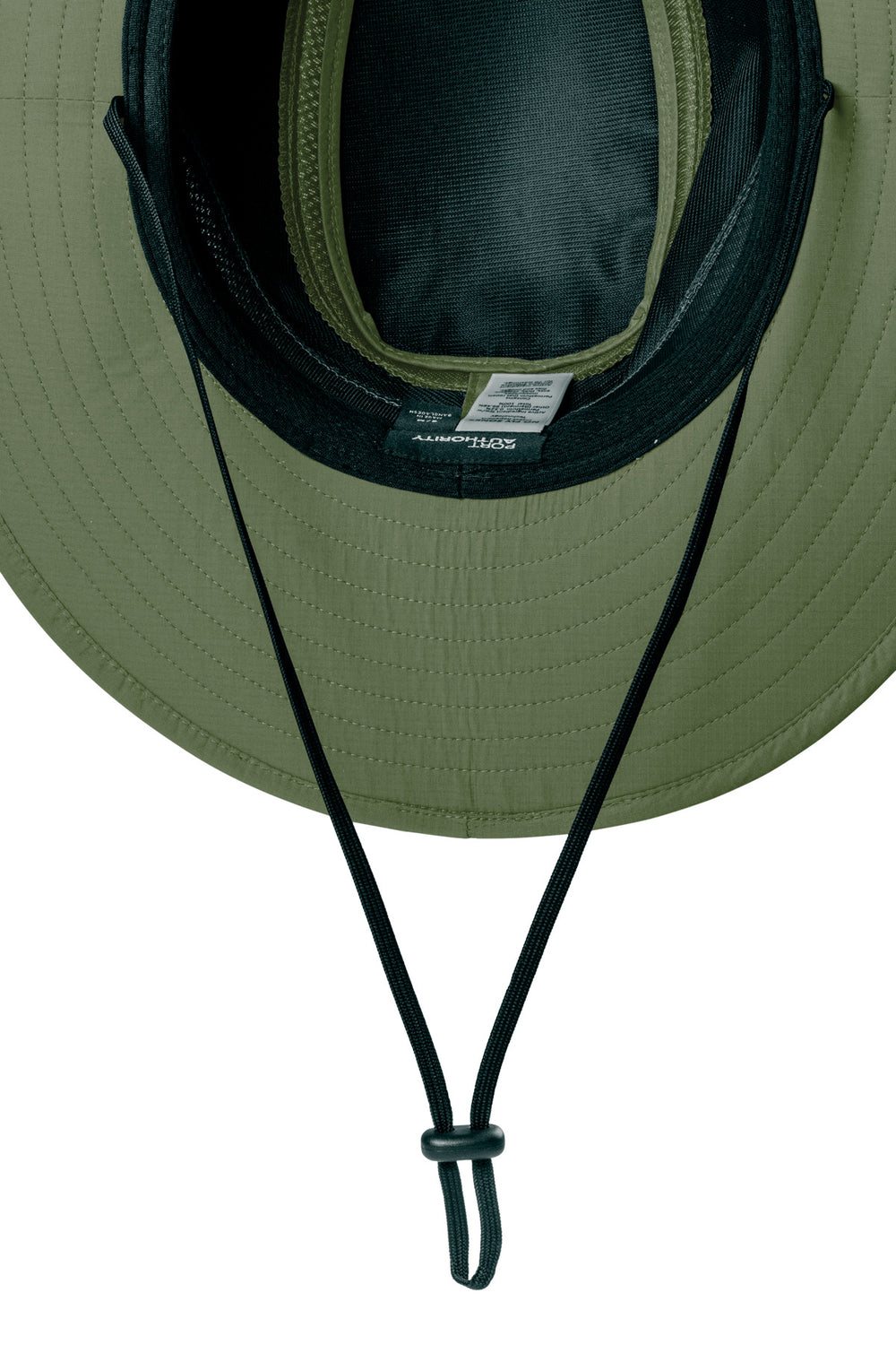 Port Authority Outdoor Ventilated Wide Brim Hat C947 — Olive Leaf — front