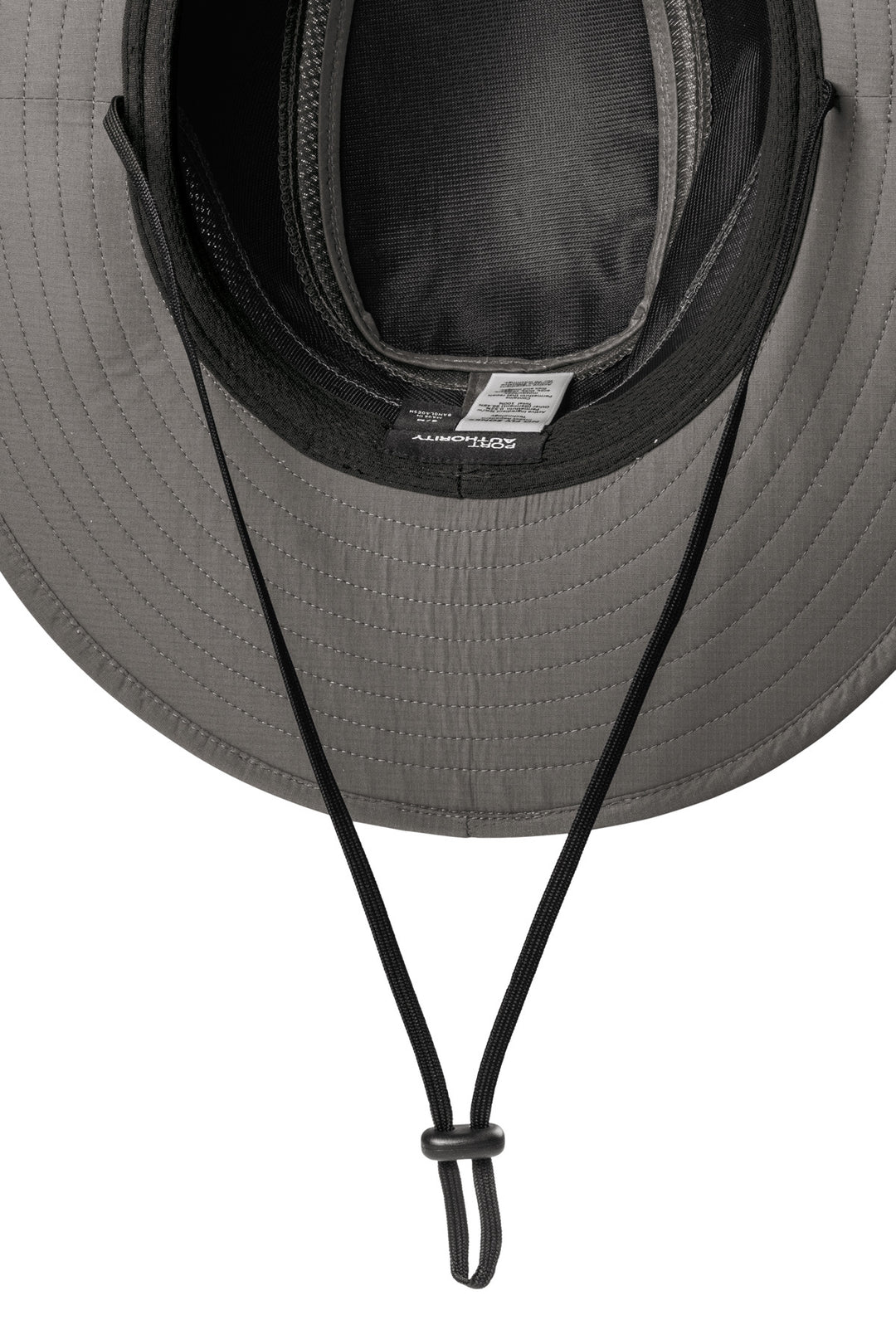 Port Authority Outdoor Ventilated Wide Brim Hat C947 — Sterling Grey — front