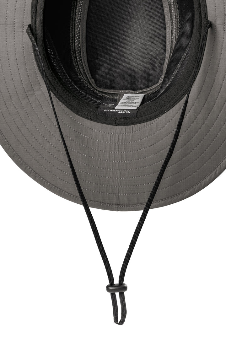 Port Authority Outdoor Ventilated Wide Brim Hat C947 — Sterling Grey — front