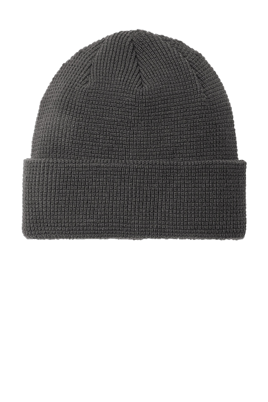 Port Authority Thermal Knit Cuffed Beanie C955 — Storm Grey — front