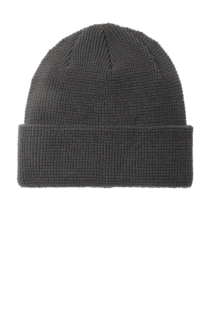 Port Authority Thermal Knit Cuffed Beanie C955 — Storm Grey — front