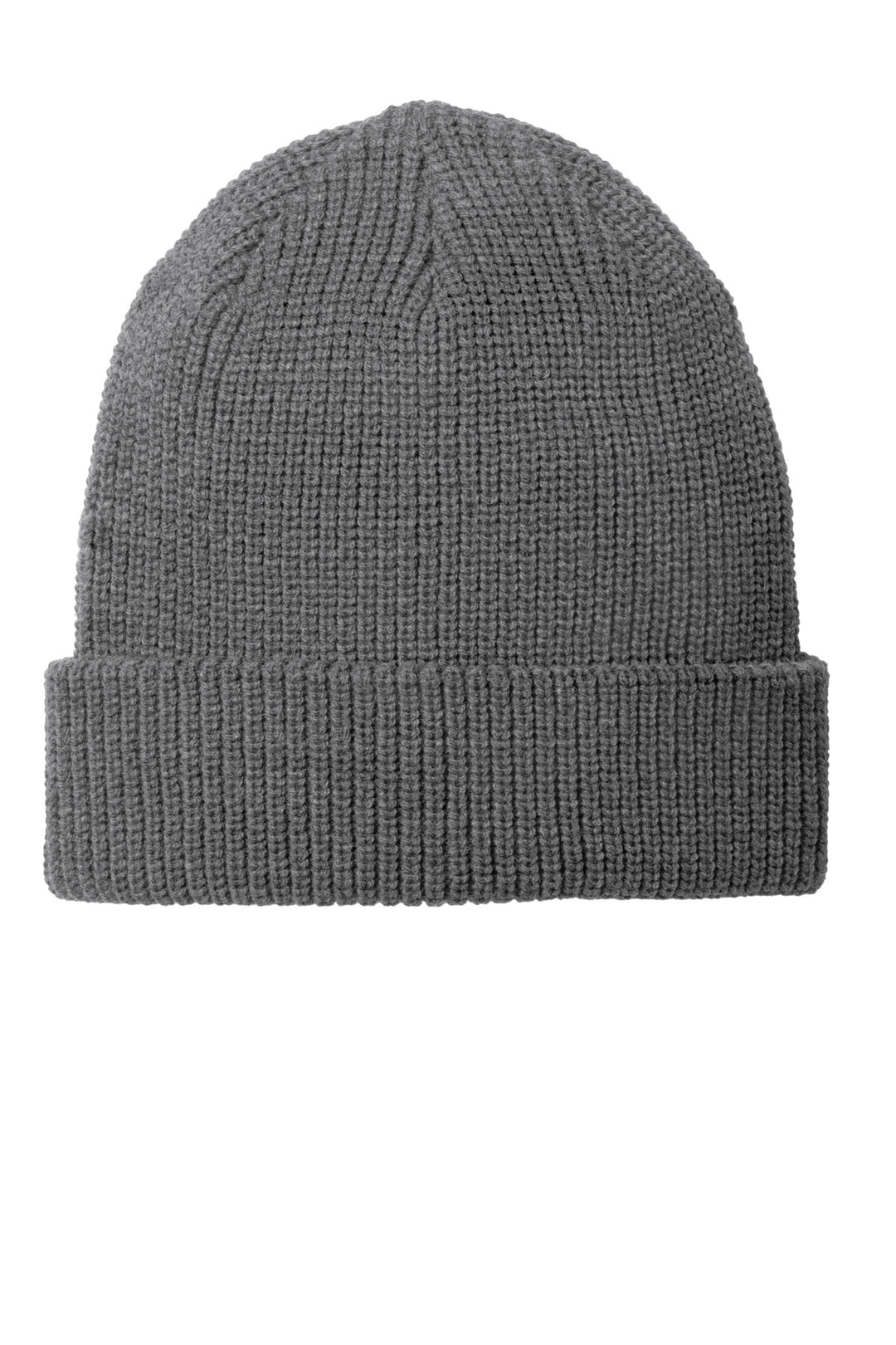 Port Authority Chunky Knit Beanie C958 — Grey Smoke Heather — front