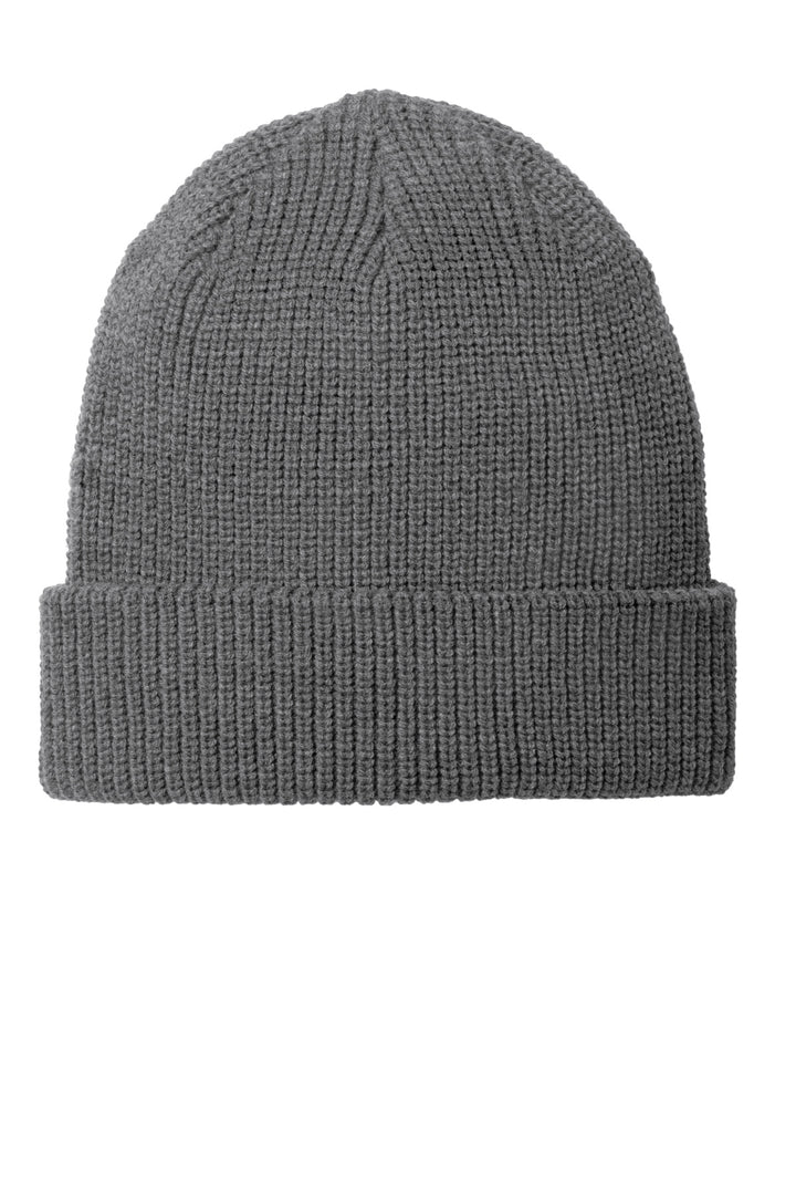 Port Authority Chunky Knit Beanie C958 — Grey Smoke Heather — front