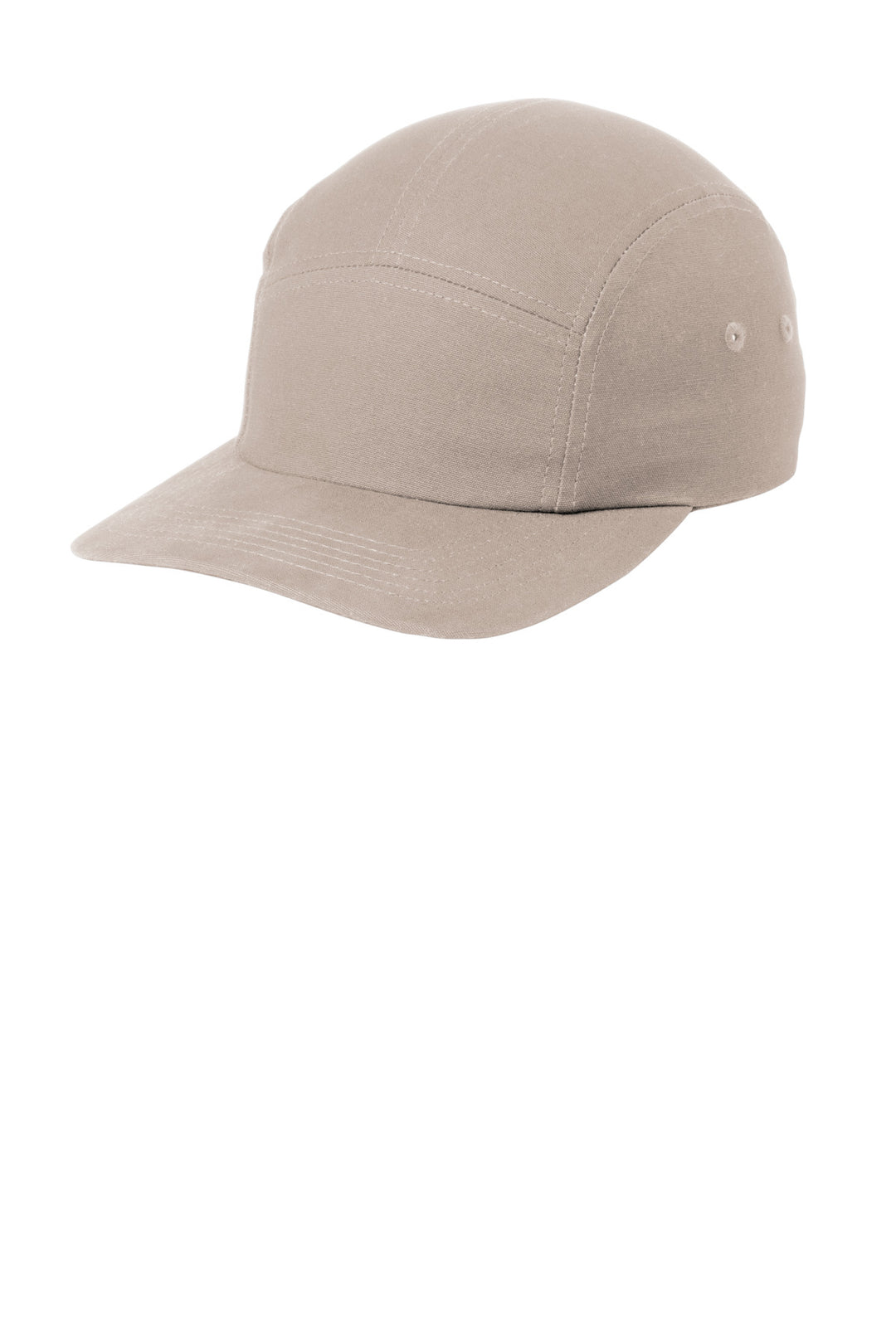 Port Authority Brushed Cotton Camper Cap C970 — Khaki — front
