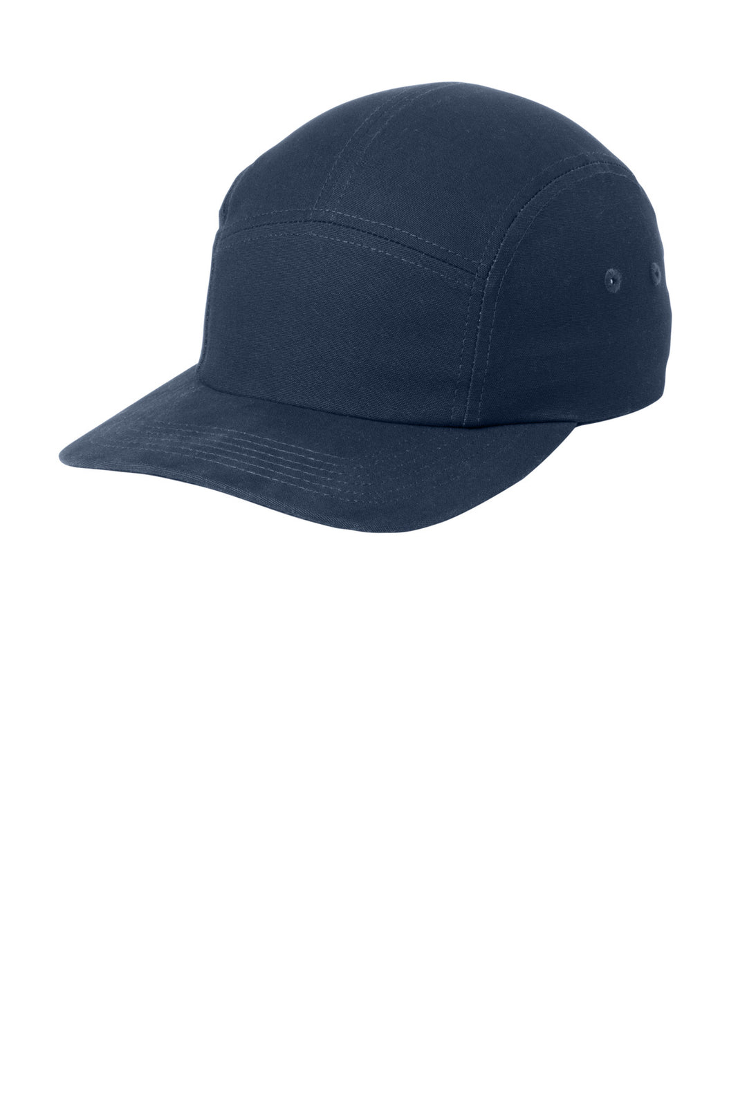 Port Authority Brushed Cotton Camper Cap C970 — Navy — front