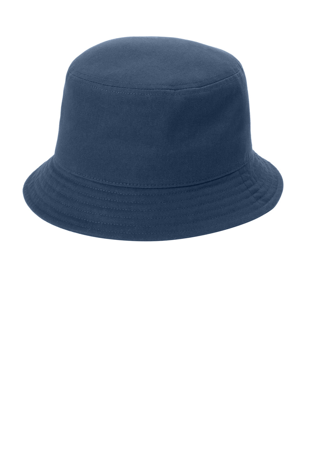 Port Authority Twill Short Brim Bucket Hat C976 — River Blue Navy — front