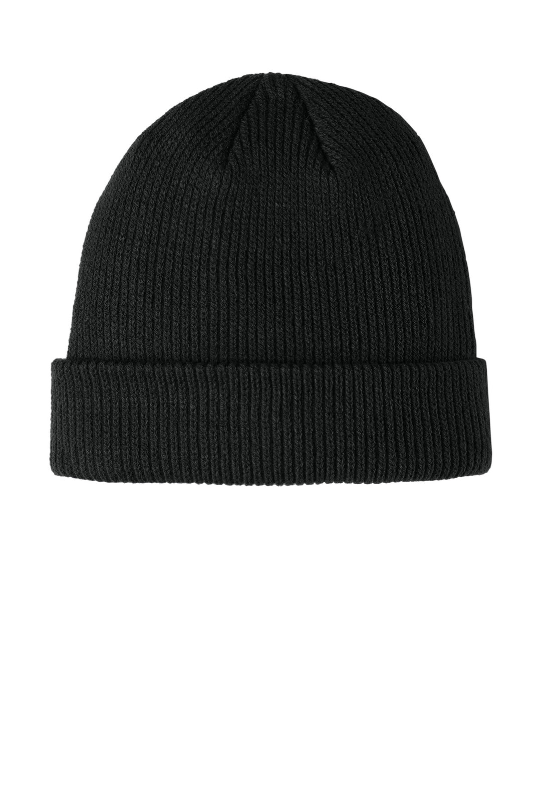 Port Authority Cozy Cuffed Beanie C977 — Deep Black — front