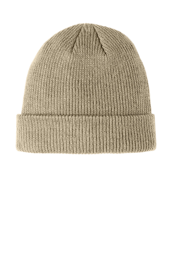 Port Authority Cozy Cuffed Beanie C977 — Khaki — front
