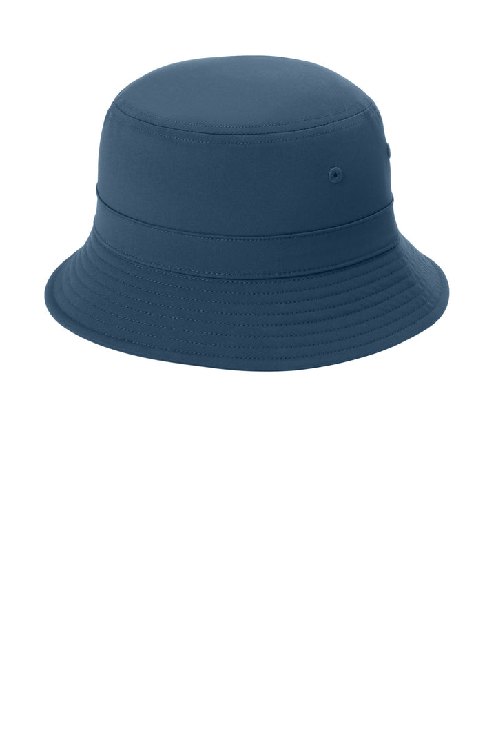 Port Authority Poly Bucket Hat C980 — River Blue Navy — front