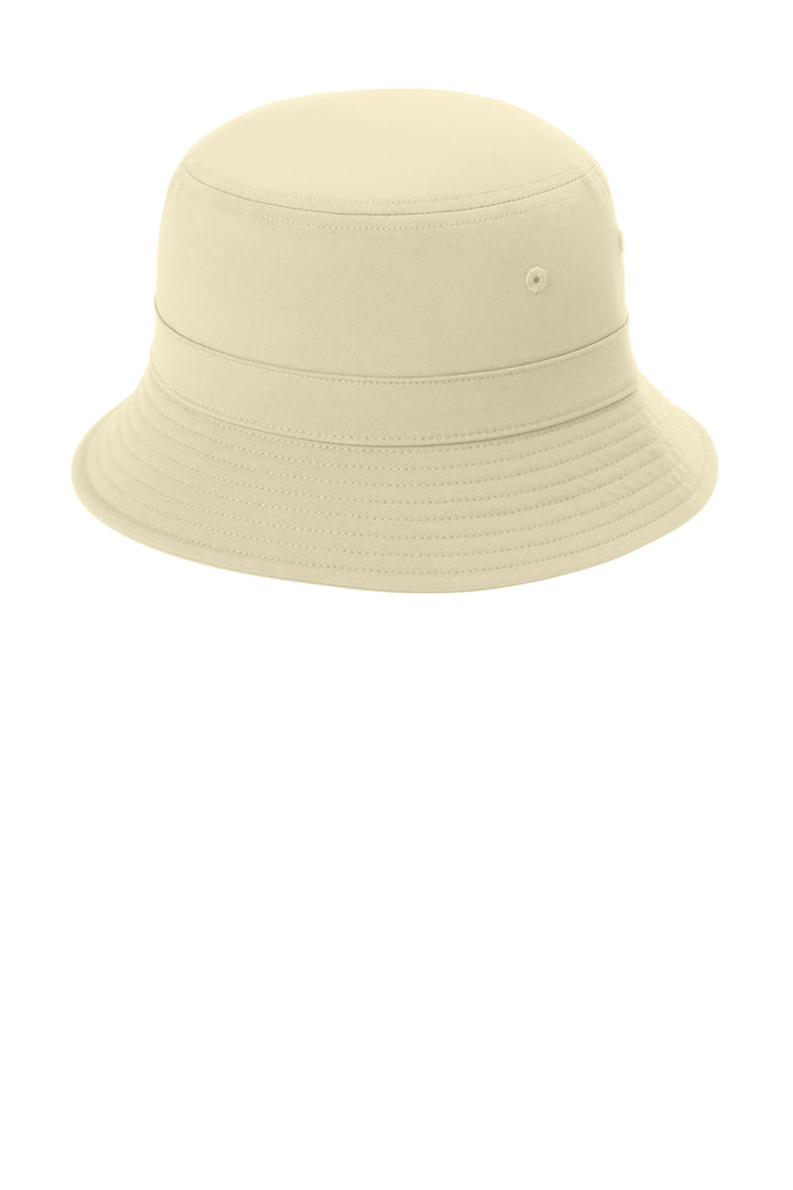 Port Authority Poly Bucket Hat C980 — Sahara — front