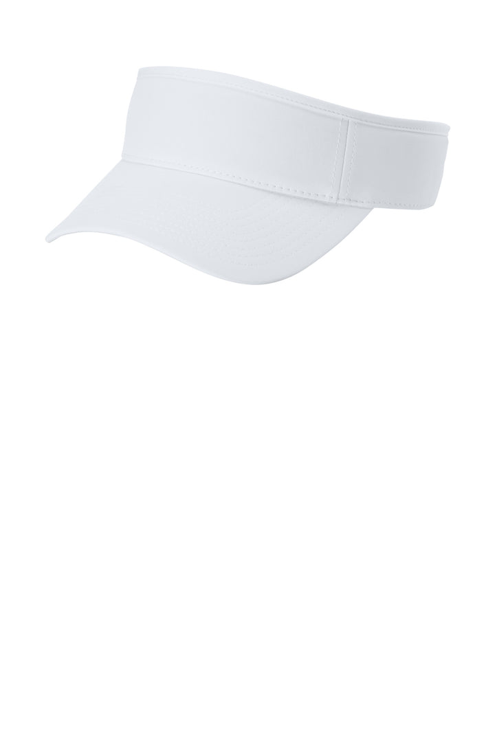Port Authority Poly Visor C983 — White — front