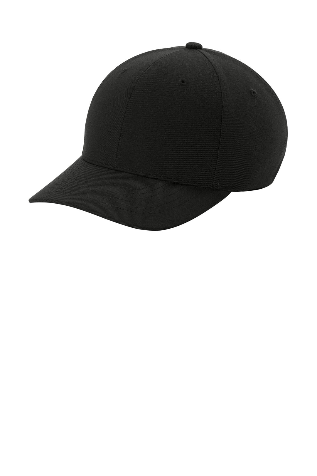 Port Authority Flexfit NU Cap C988 — Deep Black — front