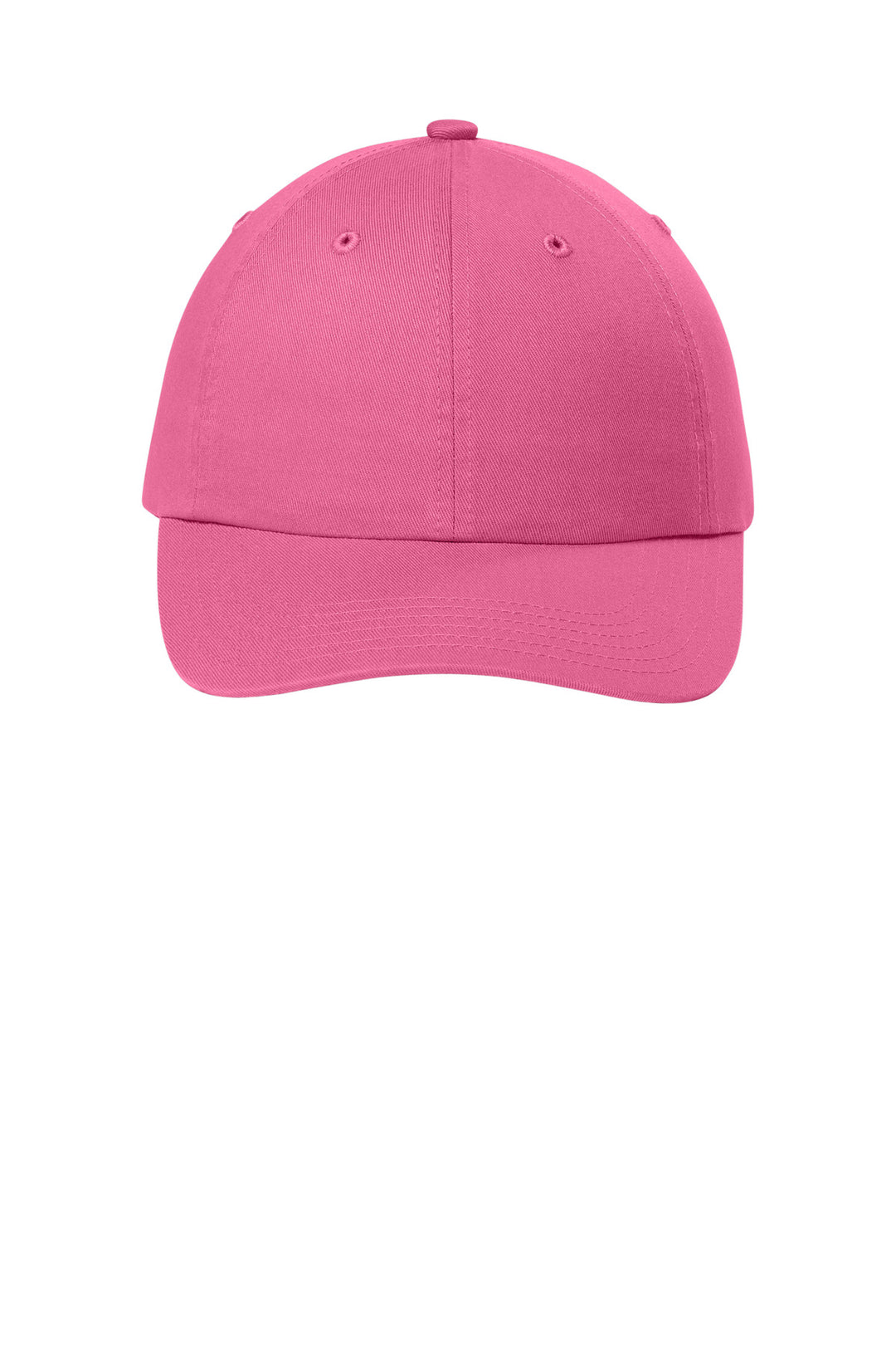 Port Authority Wearever Unstructured Twill Snapback Cap C992 — Awareness Pink — front