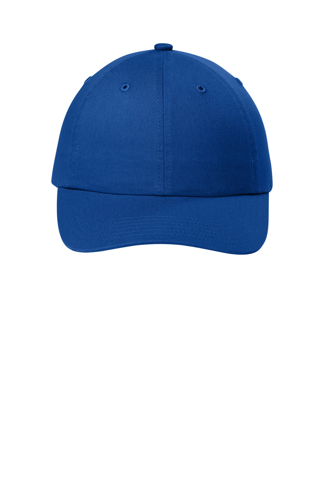 Port Authority Wearever Unstructured Twill Snapback Cap C992 — True Royal — front