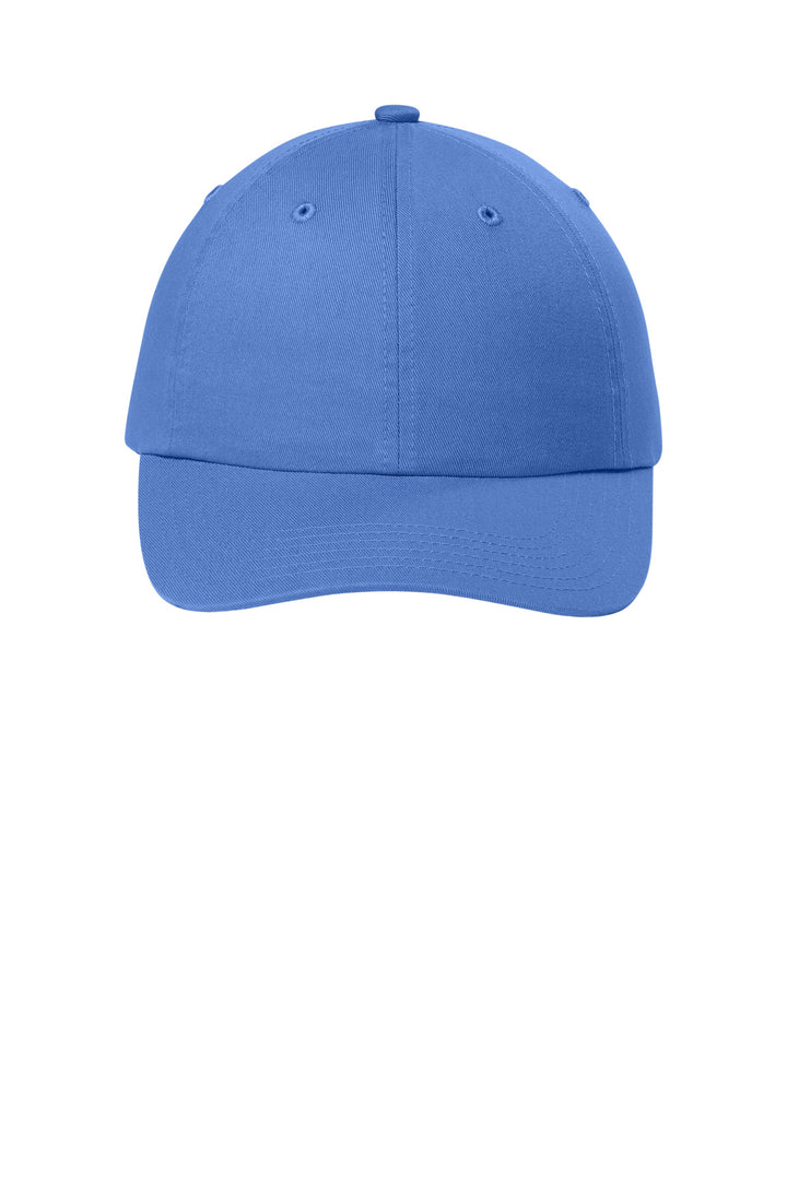 Port Authority Wearever Unstructured Twill Snapback Cap C992 — Ultramarine Blue — front